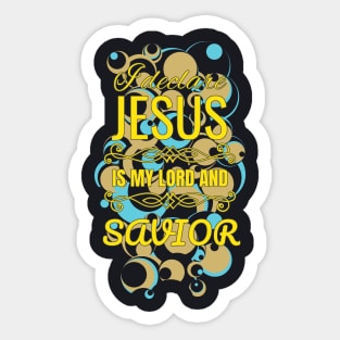 Jesus is my Lord and Saviour Sticker